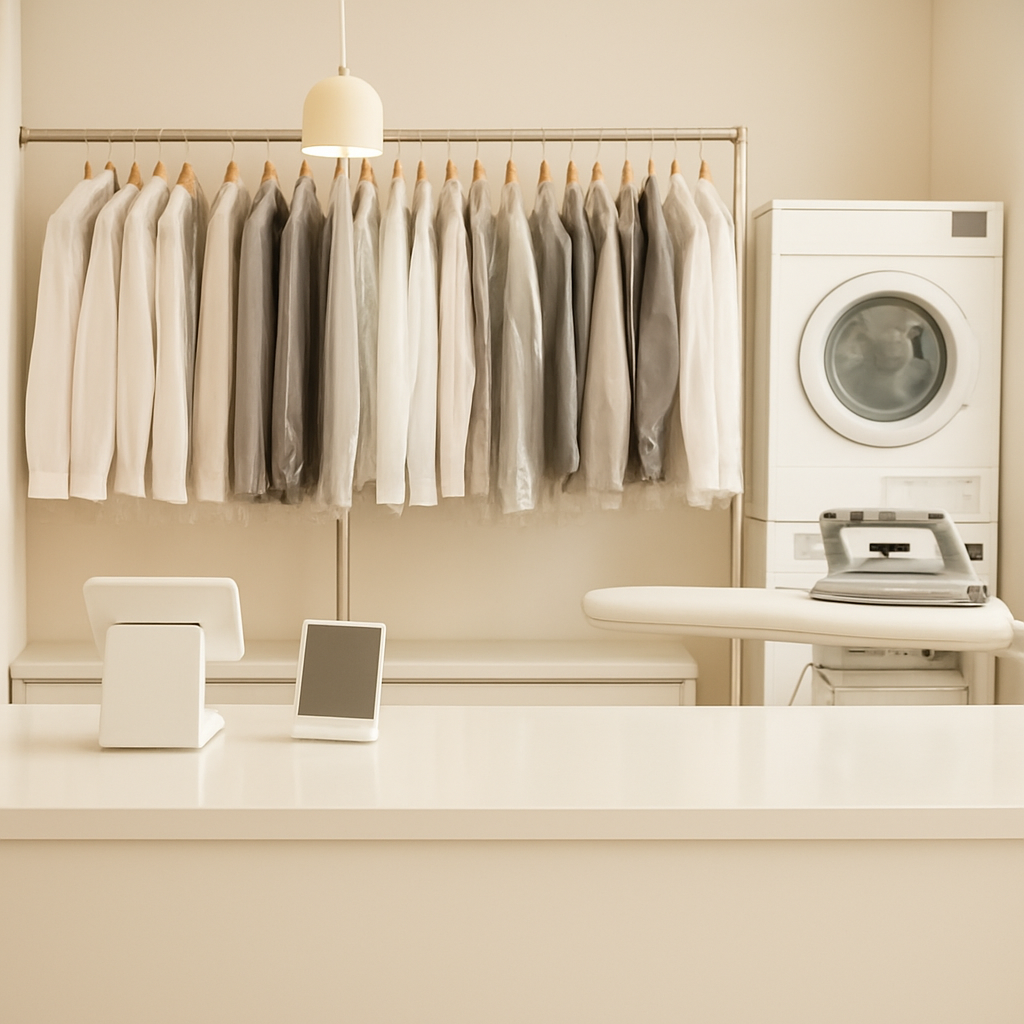 Clean and welcoming interior of Royal Dry Cleaning & Laundrette in Randwick